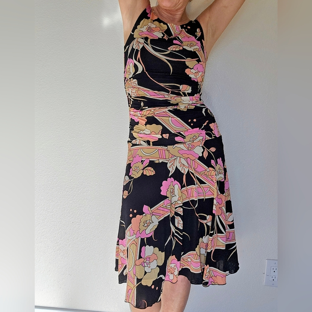 🌸VTG Karen Kane Floral Dress